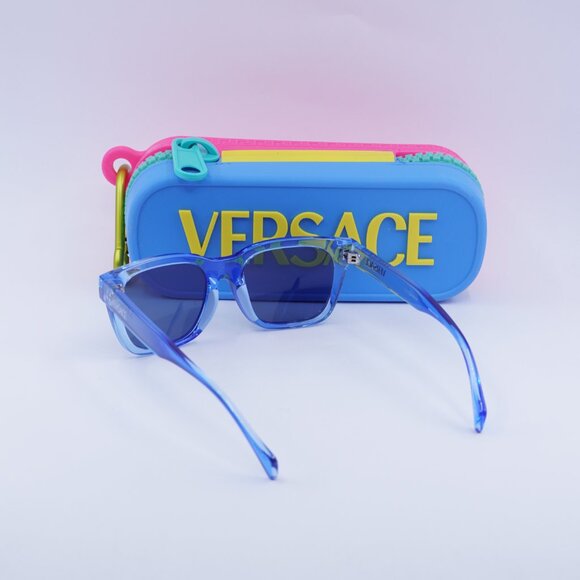 Versace Kids VK4006U 5532/80 Rectangle Sunglasses - Royal Blue/Dark Blue - Picture 5 of 10